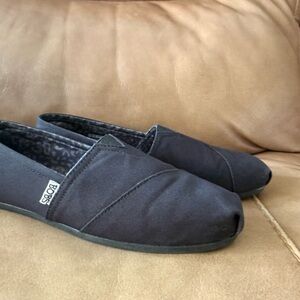 BOBS from Skechers Black and White Kids Shoes